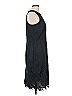 Ann Taylor 100% Polyester Black Blue Cocktail Dress Size 10 (tall) - photo 4