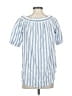 MICHAEL Michael Kors Blue Short Sleeve Blouse Size S - photo 2