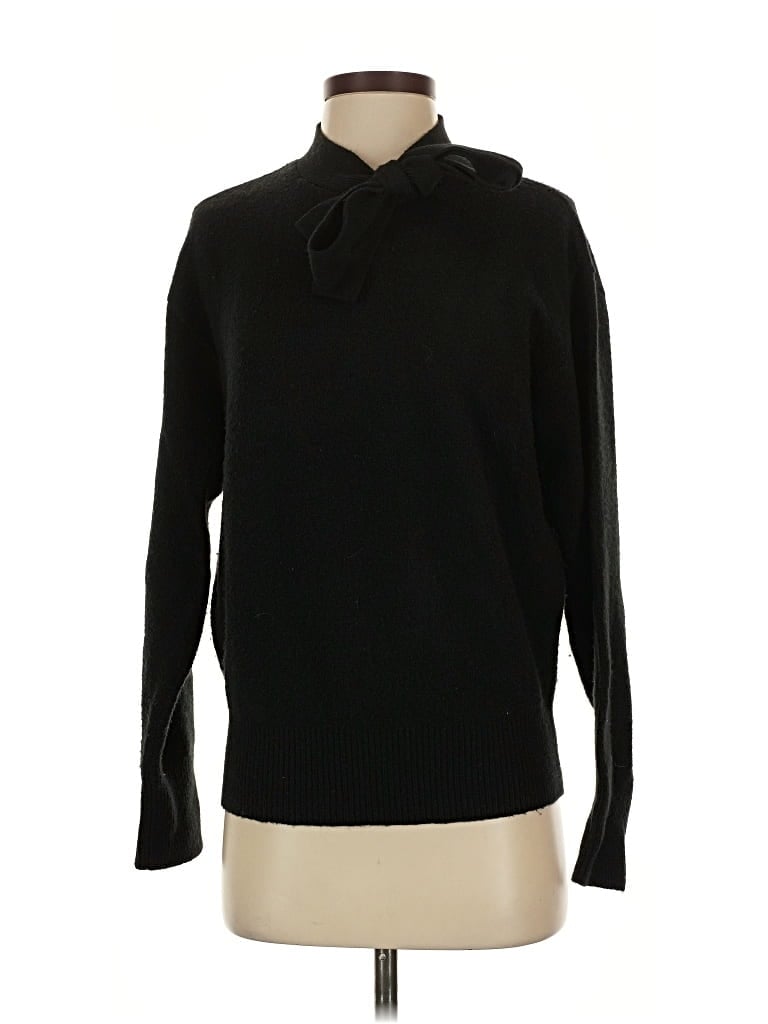 Pre-owned Ann Taylor Turtleneck Sweater In Black