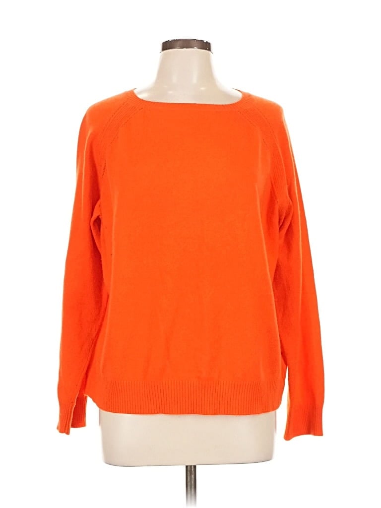Pre-owned Assorted Brands Pullover Sweater In Orange