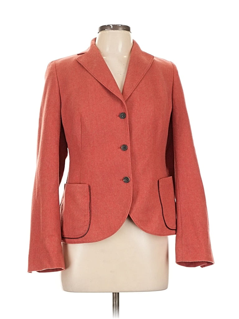 Pre-owned Akris Blazer Jacket In Orange