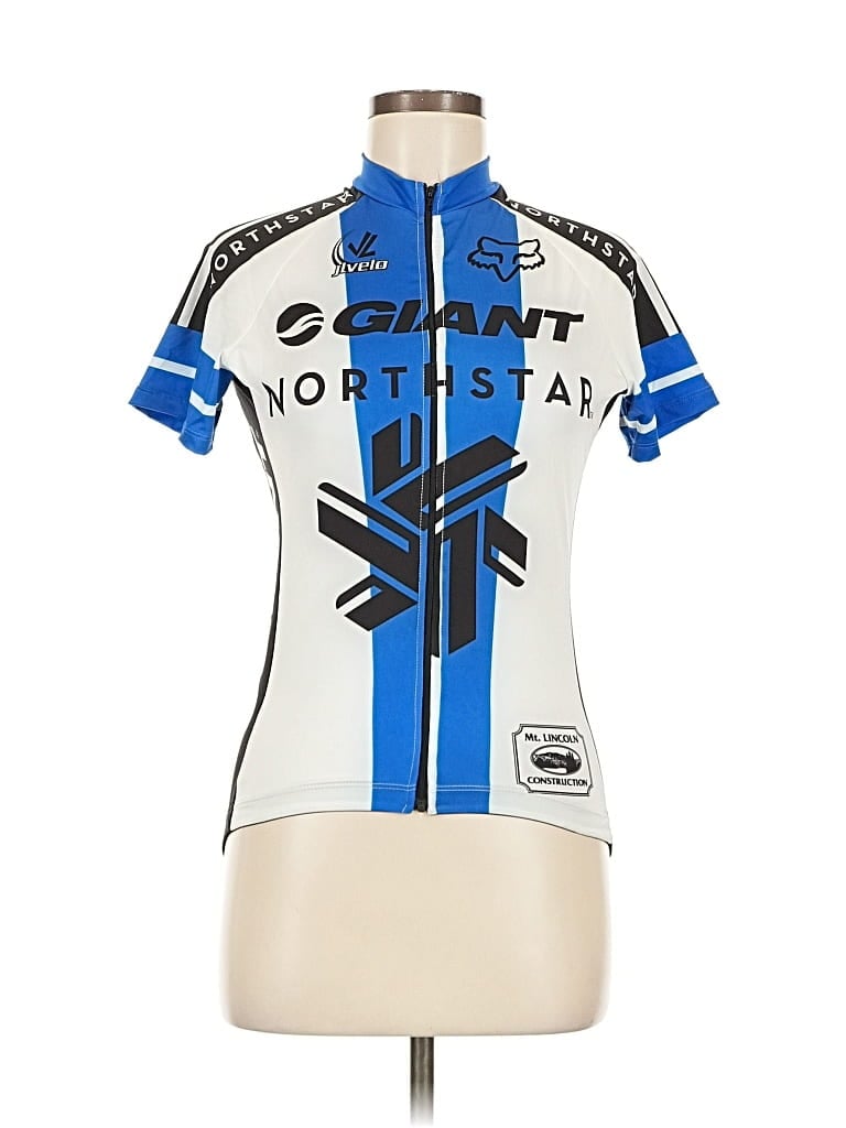 Pre-owned Assorted Brands Short Sleeve T-shirt In Blue