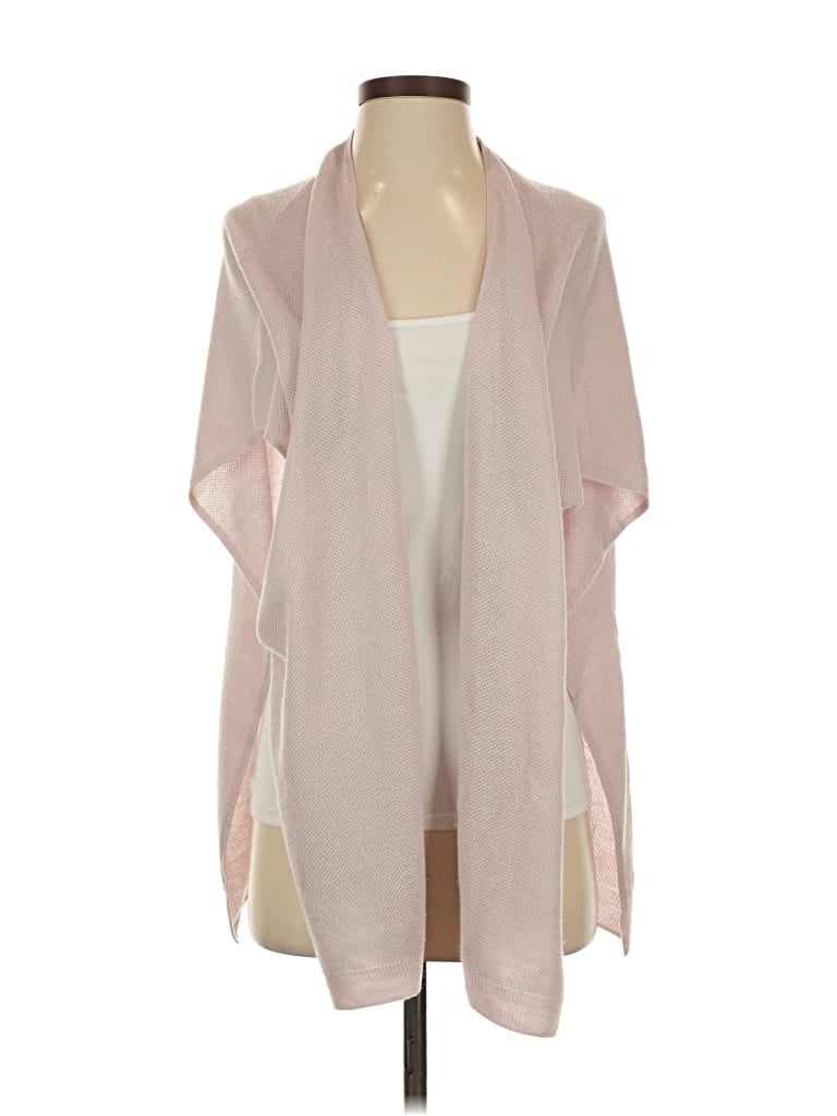 Pre-owned Ann Taylor Loft Cardigan Sweater In Pink
