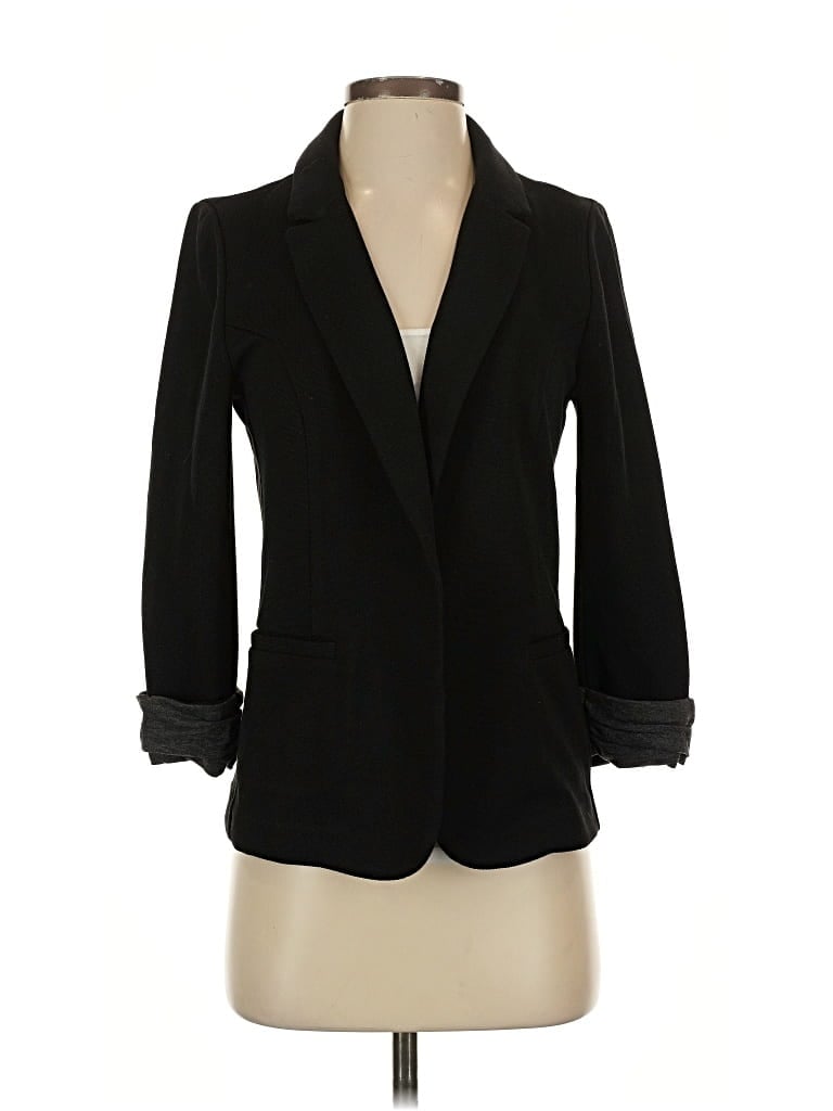 Pre-owned Skies Are Blue Blazer Jacket In Black