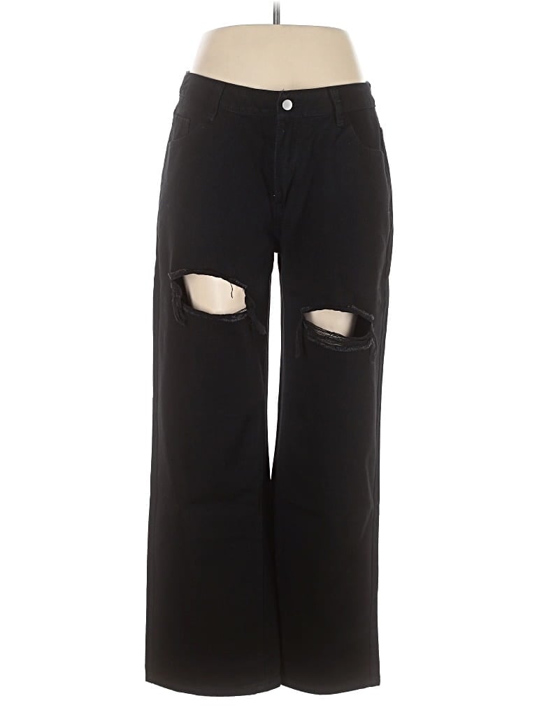 Pre-owned Shein Jeans In Black