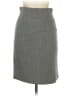 Randolph Duke Collection 100% Wool Chevron-herringbone Gray Black Wool Skirt Size 8 - photo 1