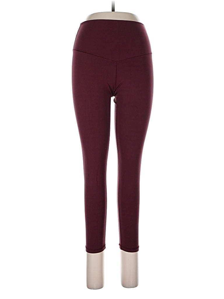 Pre-owned Offline By Aerie Active Pants In Burgundy