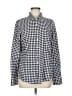 J.Crew Checkered-gingham Blue Long Sleeve Button-Down Shirt Size 6 - photo 1
