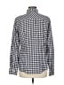 J.Crew Checkered-gingham Blue Long Sleeve Button-Down Shirt Size 6 - photo 2