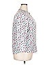Alice Blue 100% Polyester Hearts Gray 3/4 Sleeve Blouse Size XXL - photo 4