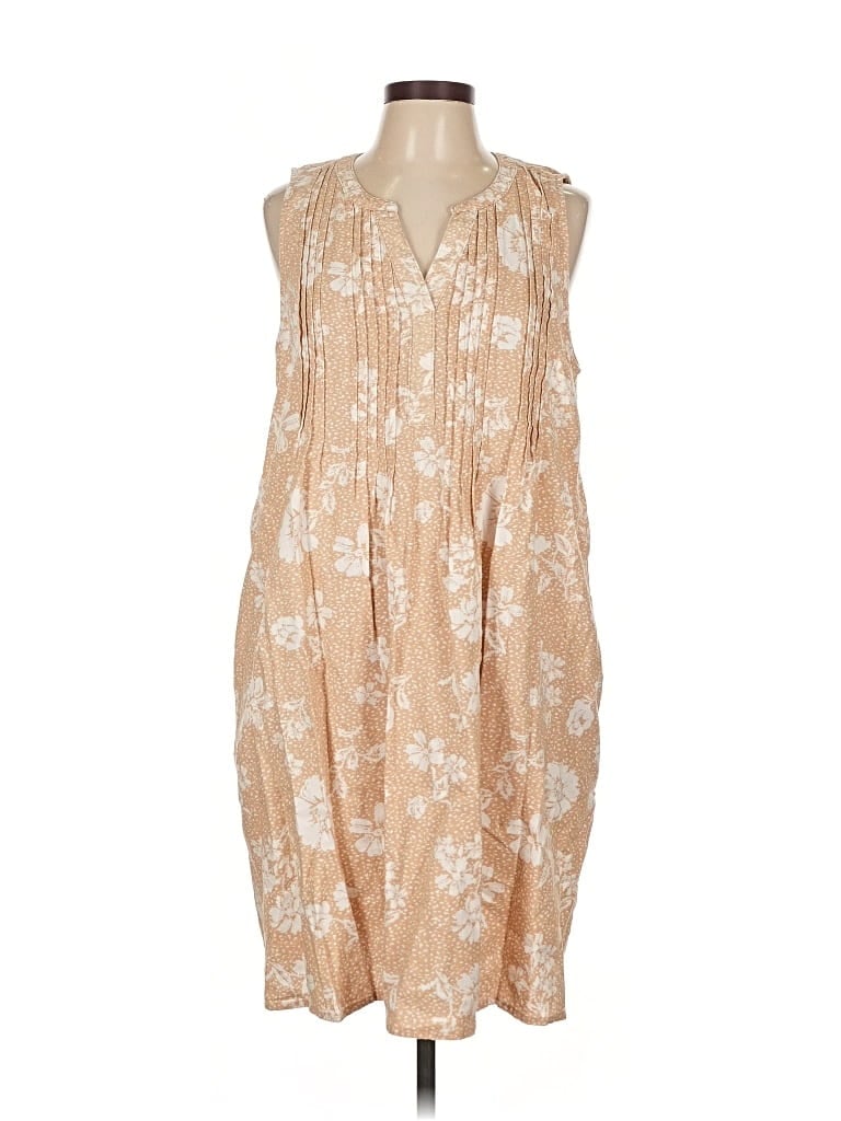 Pre-owned Sonoma Goods For Life Casual Dress In Brown