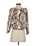 Vitamin A Brown Tan 3/4 Sleeve Blouse Size S (estimated) - photo 2
