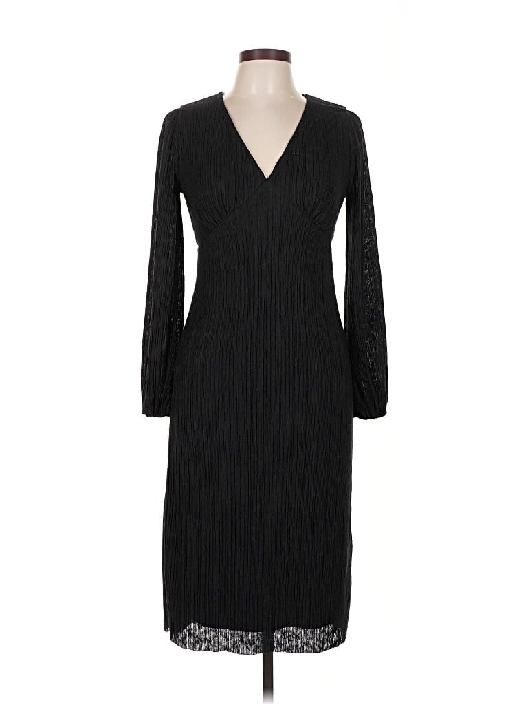 Pre-owned All In Favor Casual Dress In Black