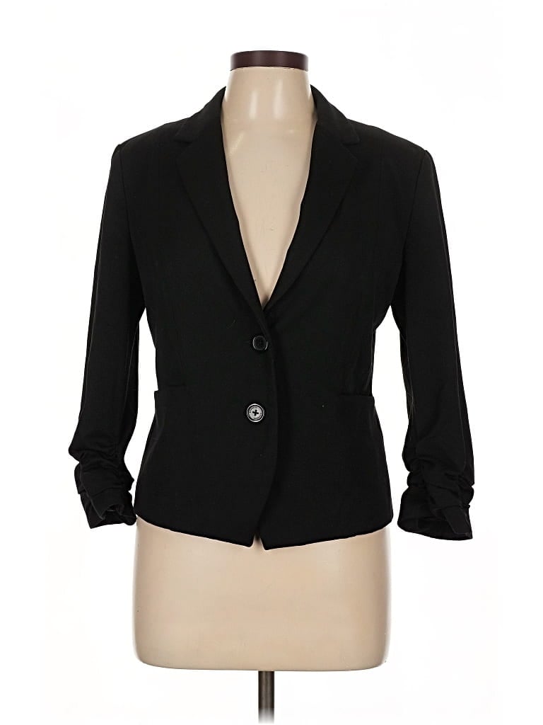 Pre-owned Express Blazer Jacket In Black