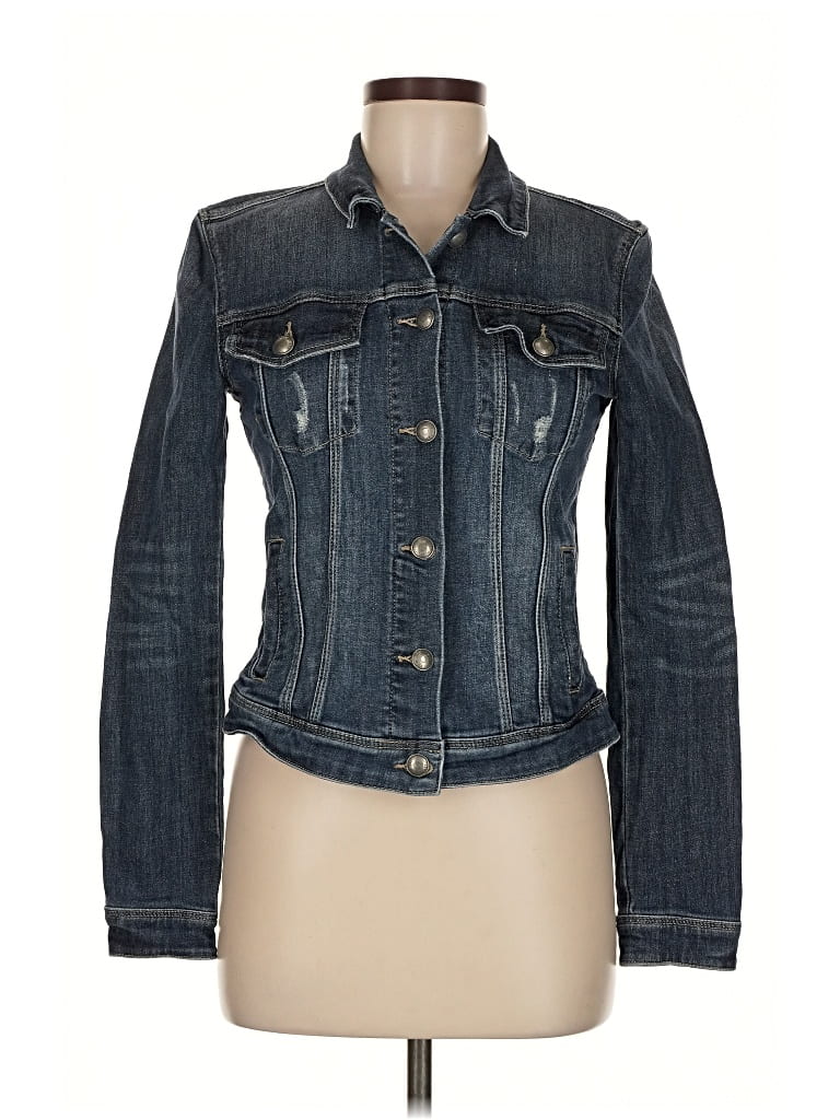 Pre-owned Articles Of Society Denim Jacket In Blue