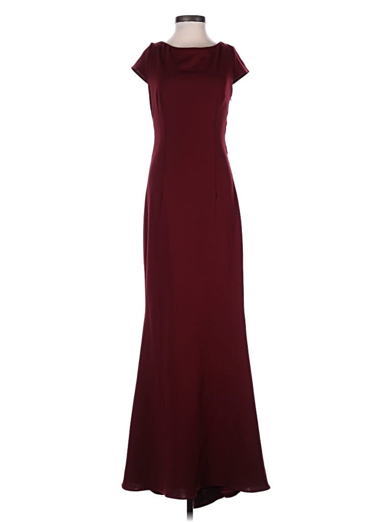 Pre-owned Katie May Cocktail Dress In Burgundy