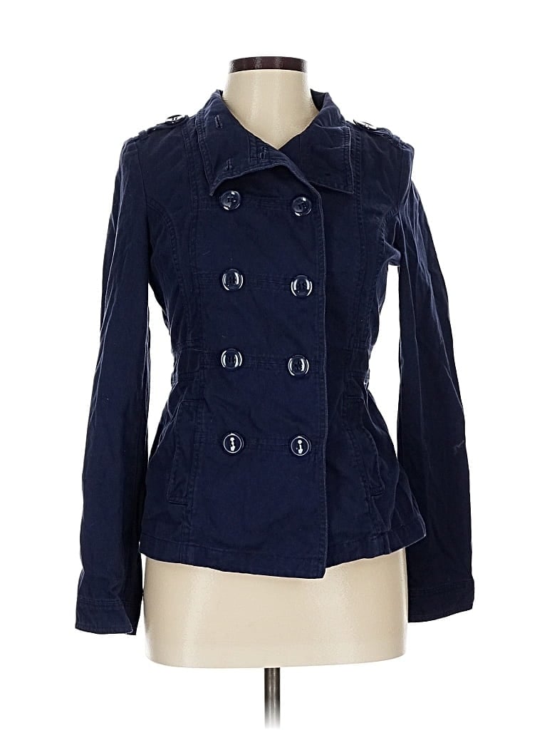 Pre-owned Assorted Brands Jacket In Blue