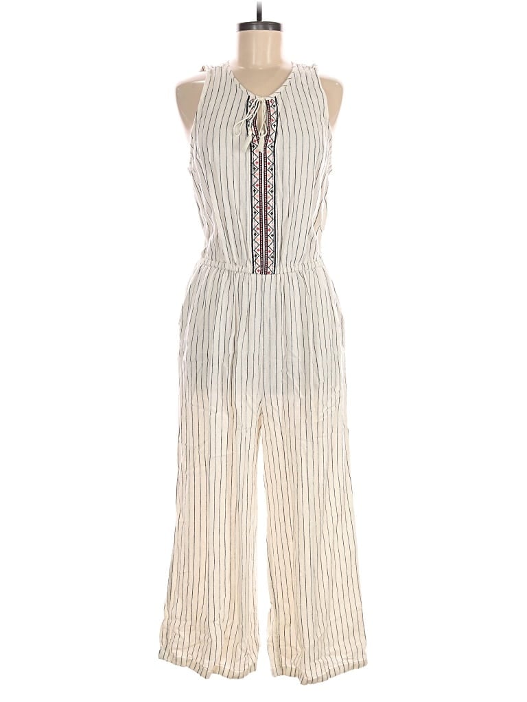 Pre-owned Old Navy Jumpsuit In White