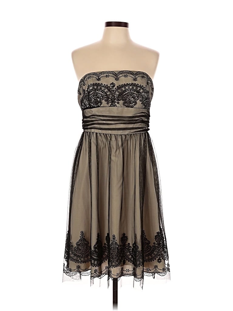 Pre-owned David's Bridal Cocktail Dress In Black