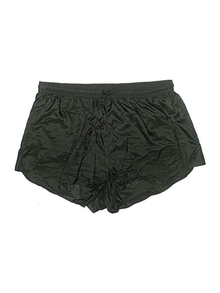 Pre-owned Good American Athletic Shorts In Green