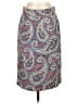 J.Crew Paisley Blue Formal Skirt Size 2 - photo 1