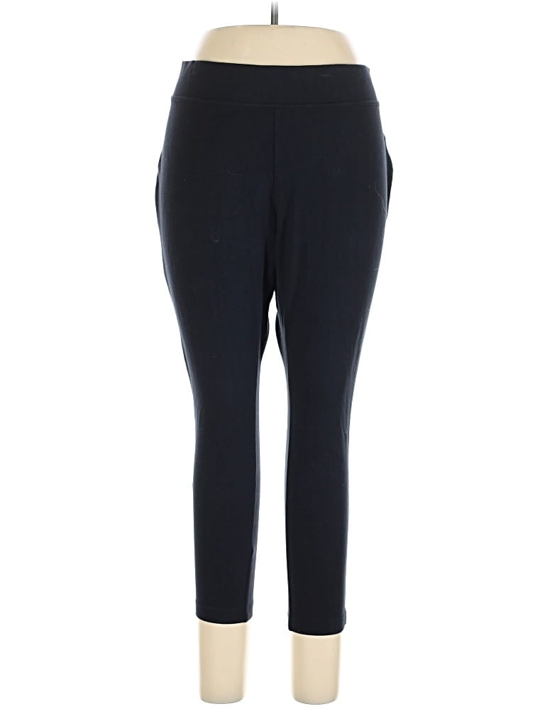 Pre-owned Lands' End Active Pants In Blue