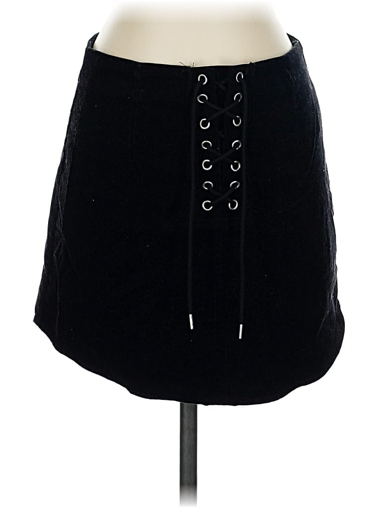 Pre-owned Forever 21 Casual Skirt In Black