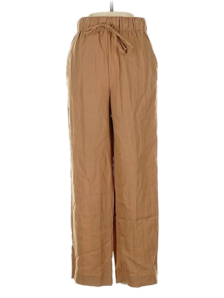 Pre-owned H&m Casual Pants In Brown