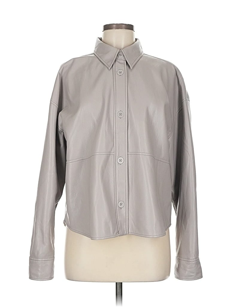 Pre-owned Babaton Jacket In Gray