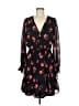 Vince Camuto 100% Polyester Floral Black Cocktail Dress Size M - photo 1