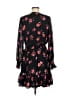 Vince Camuto 100% Polyester Floral Black Cocktail Dress Size M - photo 2