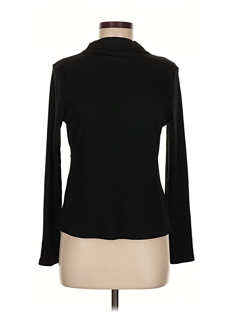 Pre-owned A New Day Turtleneck Sweater In Black
