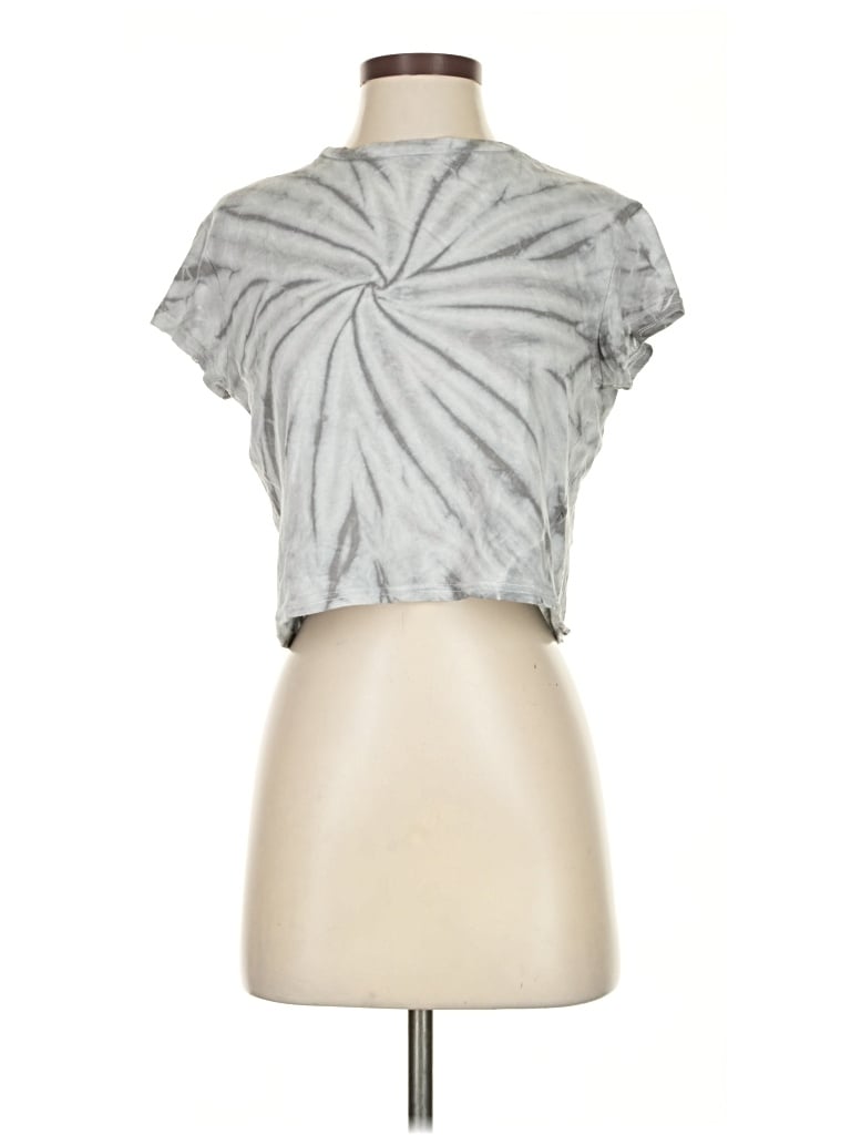 Pre-owned Comune Short Sleeve Turtleneck In Gray