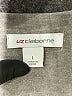 Liz Claiborne Stripes Gray Pullover Sweater Size L - photo 7