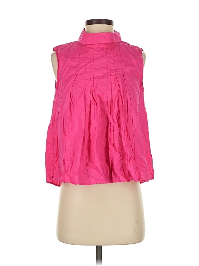 Pre-owned Marni X Uniqlo Sleeveless Blouse In Pink