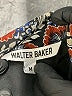 Walter Baker 100% Polyester Paisley Blue Black 3/4 Sleeve Blouse Size M - photo 6