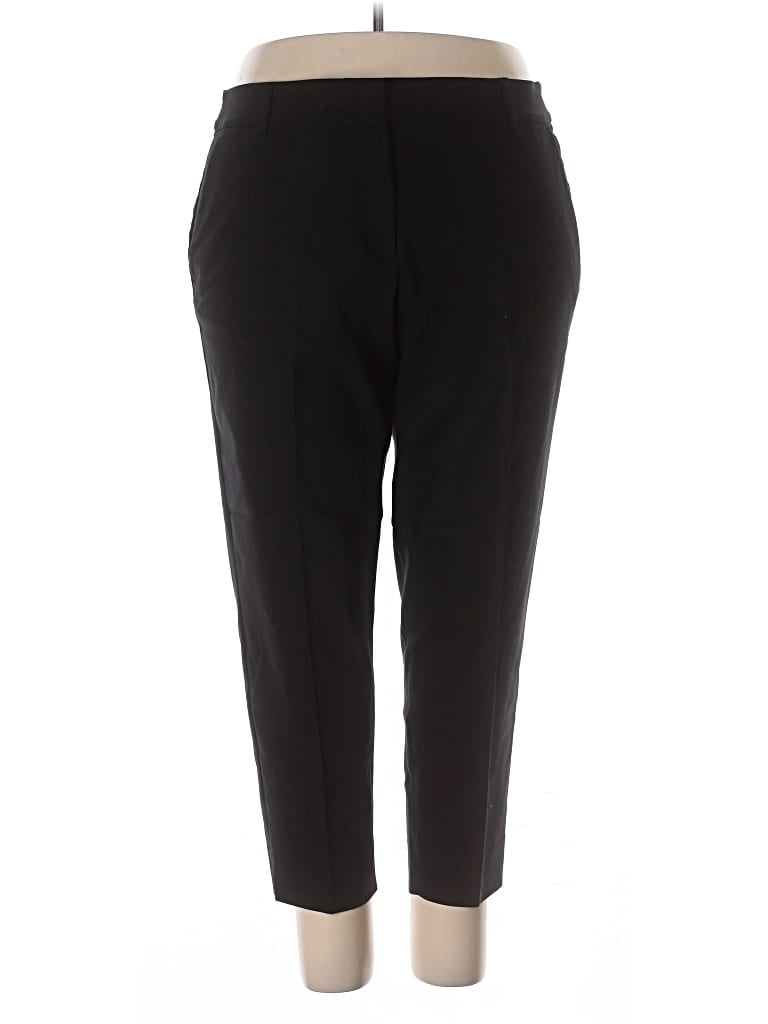 Pre-owned Lane Bryant Dress Pants In Black