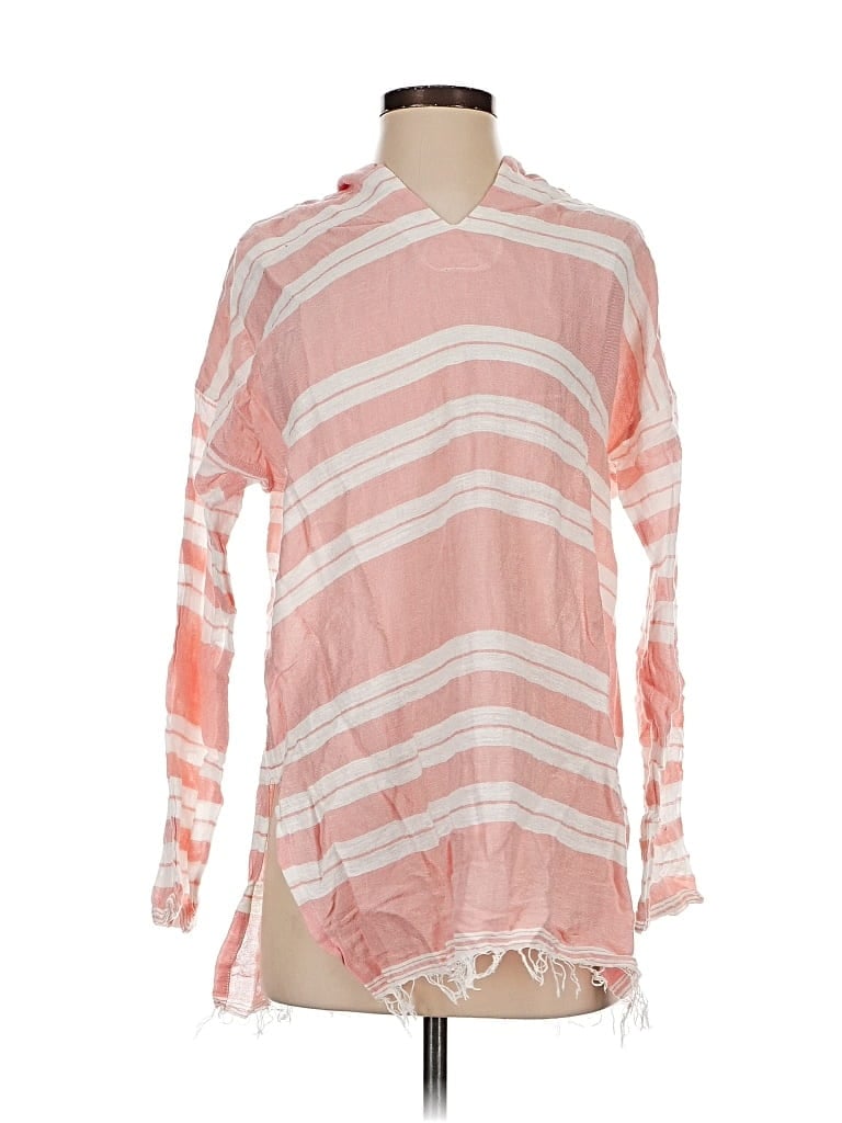Pre-owned Lemlem Long Sleeve Blouse In Pink