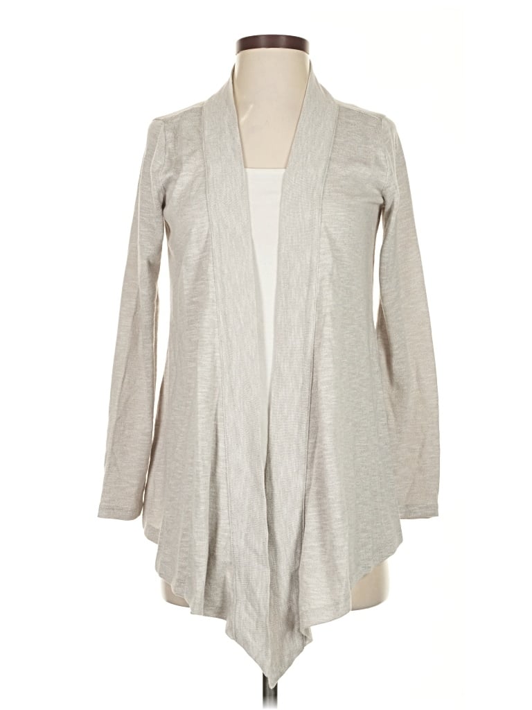 Pre-owned Eddie Bauer Cardigan Sweater In Gray