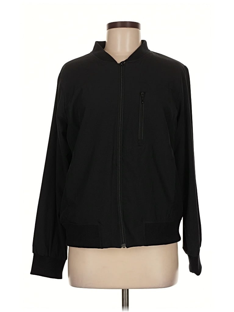 Pre-owned Banana Republic Track Jacket In Black