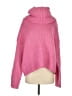 ONETEASPOON Pink Turtleneck Sweater Size S - photo 1
