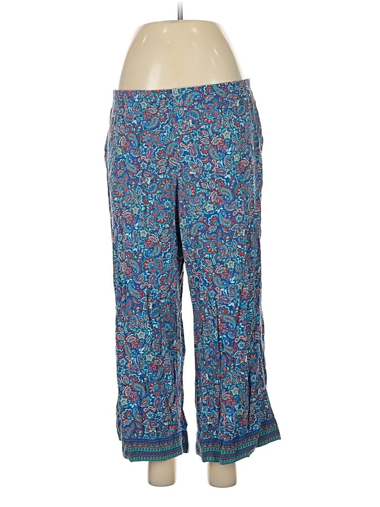 Pre-owned Jjill Casual Pants In Blue