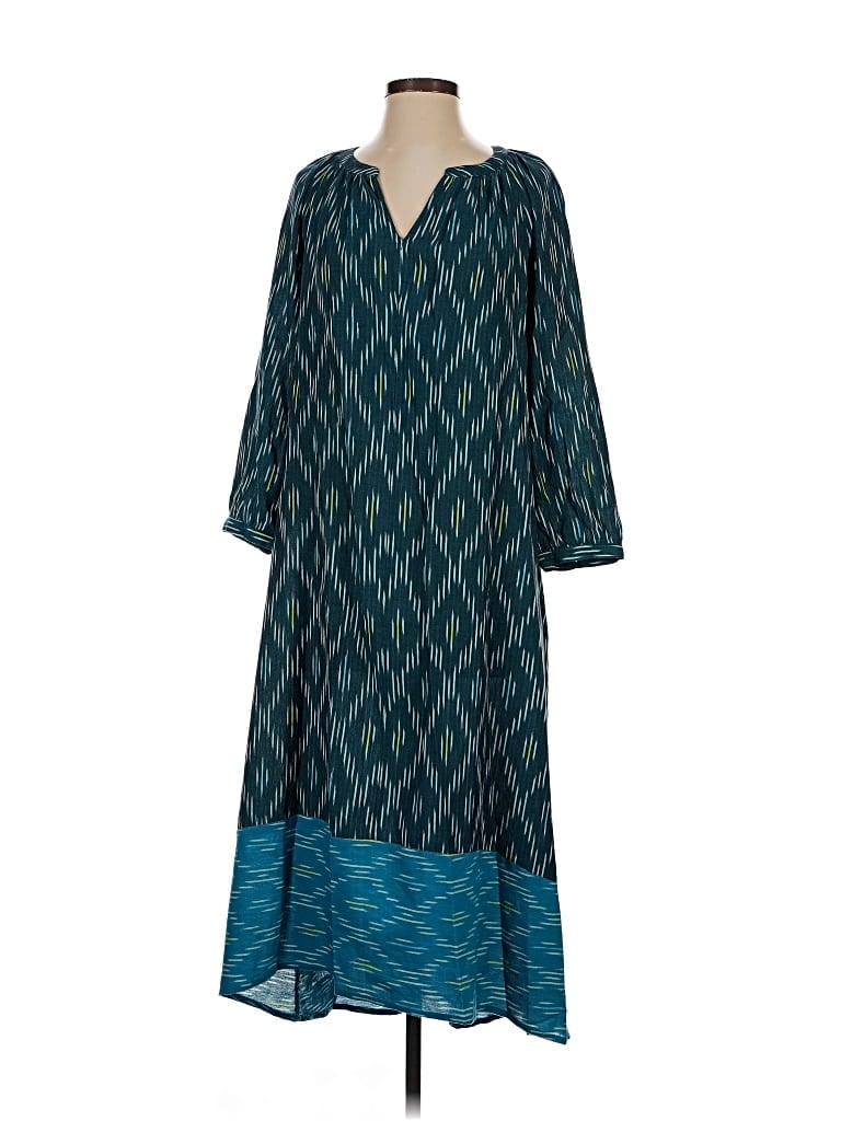 Pre-owned Purejill Casual Dress In Blue