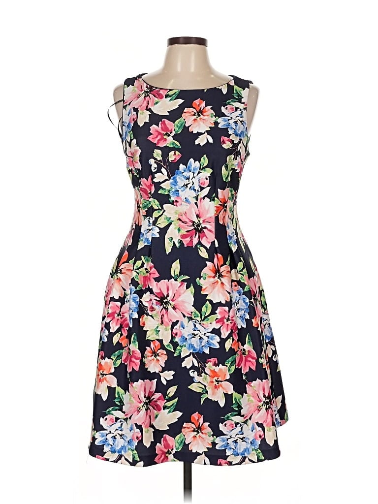 Pre-owned Vince Camuto Casual Dress In Blue