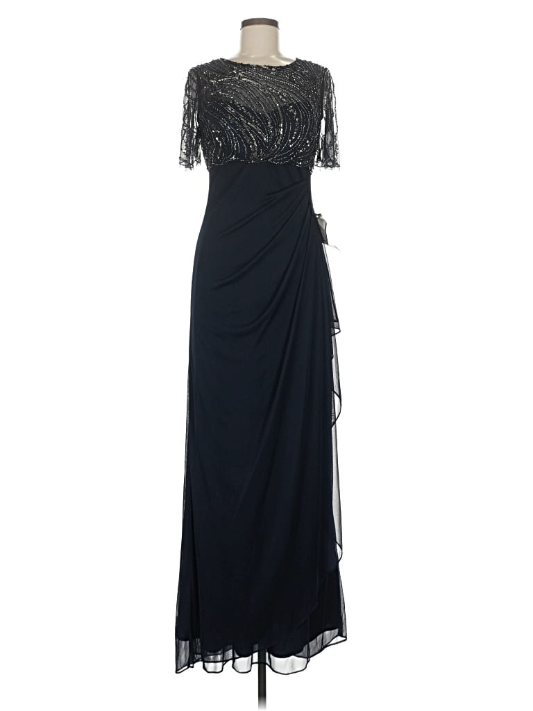 Pre-owned Xscape Cocktail Dress In Black