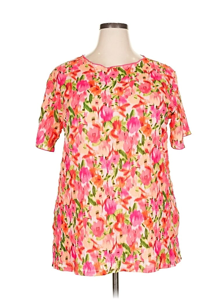 Pre-owned Like Love Short Sleeve T-shirt In Pink