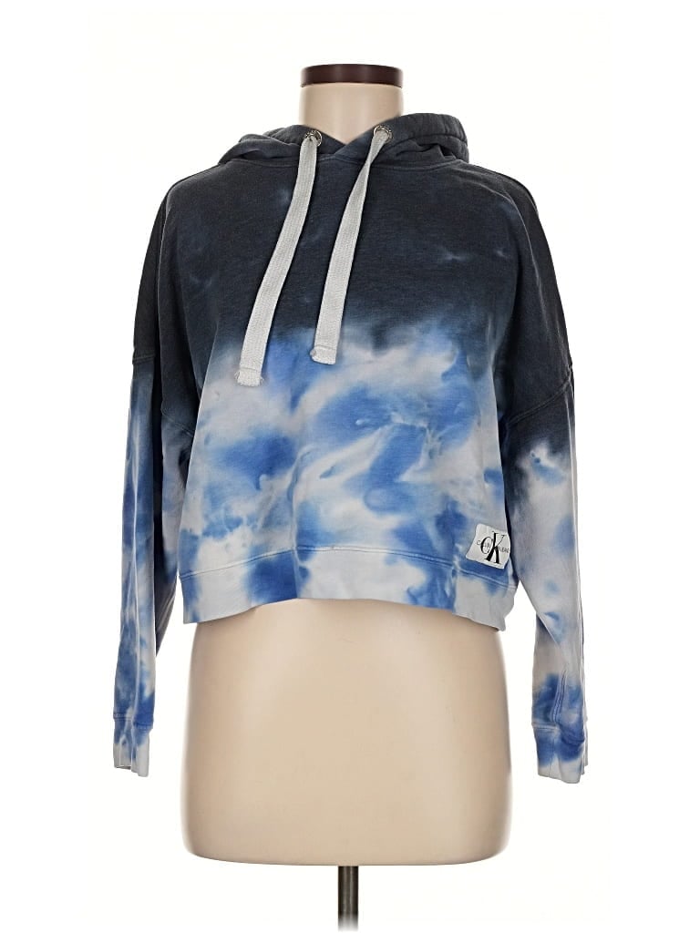 Pre-owned Calvin Klein Jeans Est.1978 Calvin Klein Jeans Pullover Hoodie In Blue