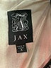 Jax Graphic Silver Cocktail Dress Size 4 - photo 7