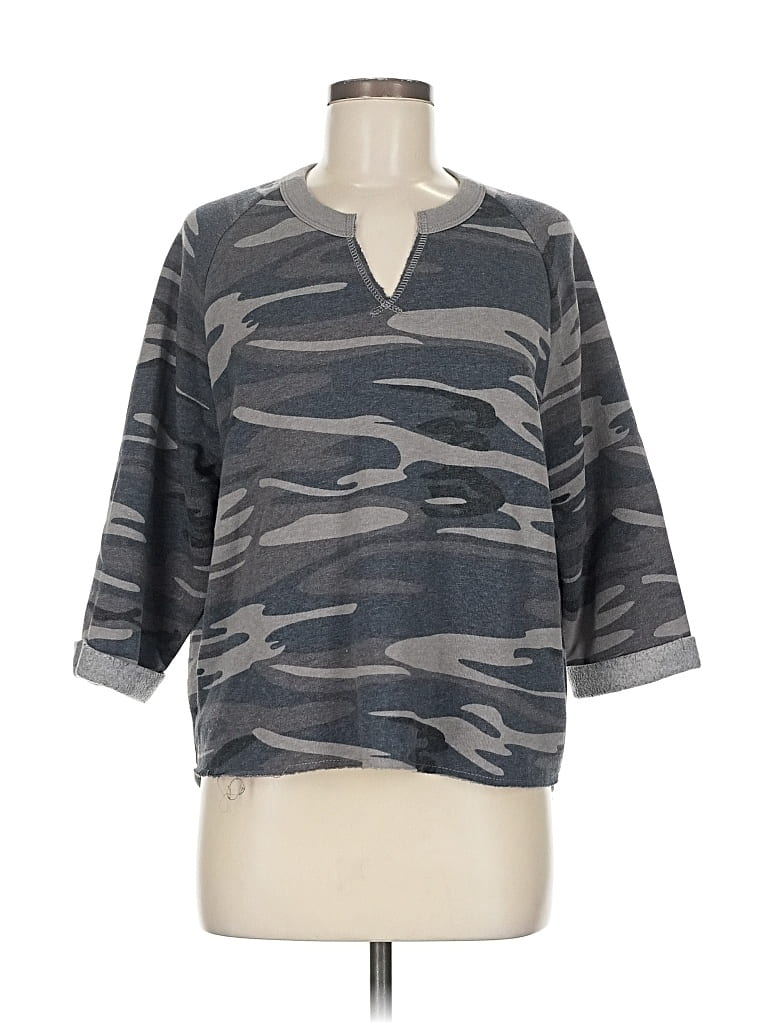 Pre-owned Alternative Pullover Sweater In Gray