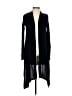 BCBGMAXAZRIA Black Silk Cardigan Size XS - photo 1